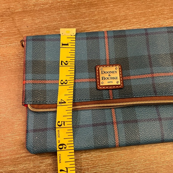 Dooney and Bourke Tiverton blue plaid bag - Picture 12 of 13